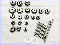 30 Pieces Valve Seat Face Cutter Set Has 20 Carbon Steel Cutters & 8 Guides NEW