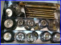 31 Pcs Valve Seat Cutter Set High Carbon Steel 21 Ctr + 8 Stems +2 Arbr+ Rods