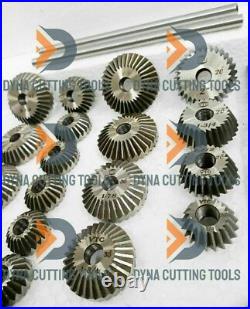 33 pcs HIGH CARBON STEEL VALVE SEAT CUTTER KIT 1.1/8 TO 2.1/8 45 DEG + 70 DEG 33 pcs HIGH CARBON STEEL VALVE SEAT CUTTER KIT 1.1/8 TO 2.1/8 45 DEG + 70 DEG
