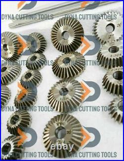 33 pcs HIGH CARBON STEEL VALVE SEAT CUTTER KIT 1.1/8 TO 2.1/8 45 DEG + 70 DEG 33 pcs HIGH CARBON STEEL VALVE SEAT CUTTER KIT 1.1/8 TO 2.1/8 45 DEG + 70 DEG