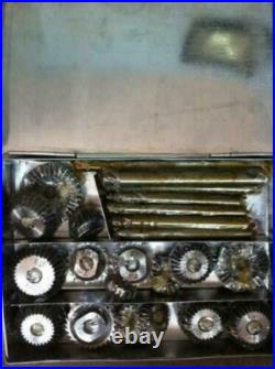 34 x VALVE SEAT TOOL KIT HIGH CARBON STEEL CUTTER FOR VINTAGE BLOCK HEADS HQ