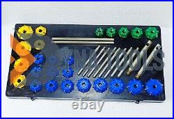 37x Carbide Tipped Valve Seat Cutter Set For Vintage & Modern Big Block Vehicles