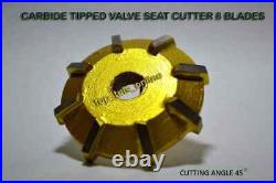 3 ANGLE CUT Honda XR400R Cylinder Head VALVE SEAT CUTTER KIT CARBIDE TIPPED 3 ANGLE CUT Honda XR400R Cylinder Head VALVE SEAT CUTTER KIT CARBIDE TIPPED