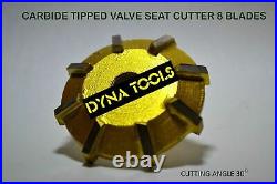 3 Angle 38x Valve Seat Cutter Set Carbide Tipped Chrysler, Ford, Chevrolet, Oldsmob