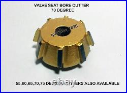 3 Angle Cut Chrysler La Heads Valve Seat Cutter Set Carbide Tipped