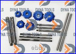 3 Angle Cut Honda Single Cylinder Heads Valve Seat Cutter Kit Carbide Tipped