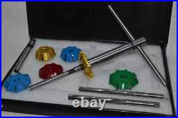 3 Angle Cut Valve Seat Cutter Kit CHEVY, FORD, MOPAR Big Block Motor 30-45-70 Deg
