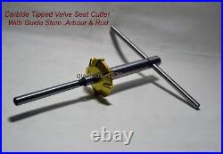 3 Angle Cut Valve Seat Cutter Kit CHEVY, FORD, MOPAR Big Block Motor 30-45-70 Deg 3 Angle Cut Valve Seat Cutter Kit CHEVY, FORD, MOPAR Big Block Motor 30-45-70 Deg