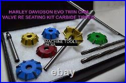 3 Angle Cut Valve Seat Cutter Kit Chevy, Ford 2.02 -1.600 30-45-60 Degree