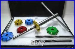 3 Angle Cut Valve Seat Cutter Set Carbide Tipped. 945 -1.125 30-45-70 Degree