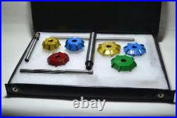3 Angle Cut Valve Seat Cutter Set Carbide Tipped. 945 -1.125 30-45-70 Degree