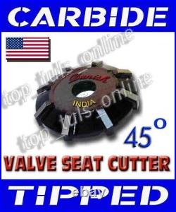 3 Angle Cut Valve Seat Cutter Set Carbide Tipped Performance Head Job