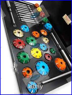 3 Angle Cut Valve Seat Cutter Set Carbide Tipped Performance Head Job 3 Angle Cut Valve Seat Cutter Set Carbide Tipped Performance Head Job