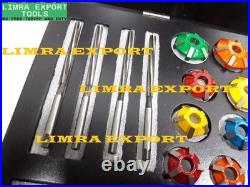 3 Angles Carbide Tipped Valve Seat Cutter Set For BIG BLOCK DIESEL PETROL ENGINE