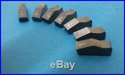 3 angle valve seat cutter inserts #4 for New3Acut 7pack 30/45/60X. 062 Profile