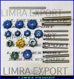 3angle Cut Honda Single Cylinder Heads Valve Seat Cutter Kit Carbide Tipped Best