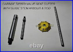 3x Performance Head Valve Seat Cutting Tool Carbide Tipped 41.50-37.75-45 Mm, 45d