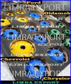 40x VALVE SEAT CUTTER KIT CARBIDE TIPPED FOR VINTAGE AND MODERN ENGINES BOXED