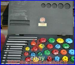 40x VALVE SEAT CUTTER KIT CARBIDE TIPPED FOR VINTAGE AND MODERN ENGINES BOXED