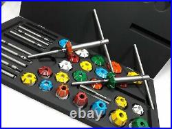 40x VALVE SEAT CUTTER KIT CARBIDE TIPPED FOR VINTAGE AND MODERN ENGINES BOXED 40x VALVE SEAT CUTTER KIT CARBIDE TIPPED FOR VINTAGE AND MODERN ENGINES BOXED