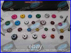 43x VALVE SEAT CUTTER KIT CARBIDE TIPED METRIC VINTAGE AND MODERN ENGINE HEADS