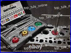 43x VALVE SEAT CUTTER KIT CARBIDE TIPED METRIC VINTAGE AND MODERN ENGINE HEADS