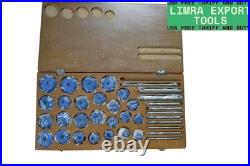 43x VALVE SEAT CUTTER KIT CARBIDE TIPPED CATTERPILLAR, DETROIT, KOMATSU, DAF, ISUZU