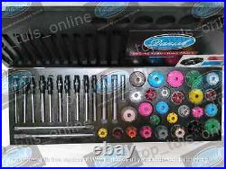 43x VALVE SEAT CUTTER KIT CARBIDE TIPPED METRIC VINTAGE AND MODERN ENGINE HEADS