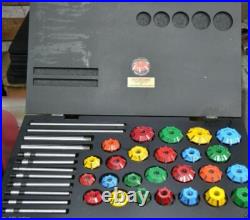 43x VALVE SEAT CUTTER TOOL KIT CARBIDE TIPPED FOR VINTAGE & MODERN ENGINES BEST