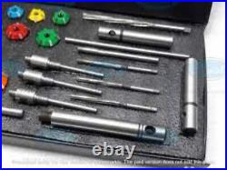 44x Valve Job Seat Cutter Set Carbide Tipped 3 Angle Cut For Performance Head@