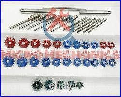 44x Valve Job Seat Cutter Set Carbide Tipped 3 Angle Cut For Performance Head HD
