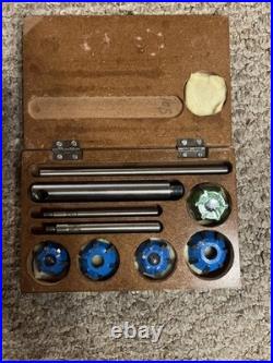 5 PIECES Cylinder Head Valve Seat Cutter set