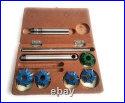 5 PIECES Cylinder Head Valve Seat Cutter set(TIP)