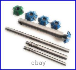 5 PIECES Cylinder Head Valve Seat Cutter set(TIP)