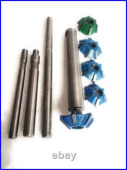 5 PIECES Cylinder Head Valve Seat Cutter set(TIP)