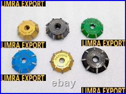 6x VALVE SEAT CUTTERS 3 ANGELS CUT CARBIDE TIPPED 30-45-60 DEGREE BEST