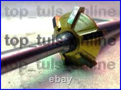 6x VALVE SEAT CUTTER CARBIDE TIPPED 36 mm 30-45-60 + 7 mm guide stem & arbor