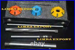 6x VALVE SEAT CUTTER KIT 1.780-1.480 30-45-60 DEG CARBIDE TIPPED BEST