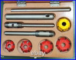 9x Bigger Carbide Tipped Valve Seat Cutter Set For Vintage & Modern Cars & Bike@