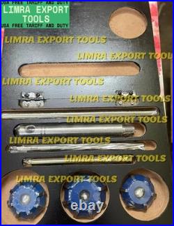 9x DAYTONA KAWASAKI GPZ 750 1983 VALVE SEAT CUTTER KIT CARBIDE TIPPED BXD