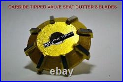 9x DAYTONA VALVE SEAT CUTTER CARBIDE TIPPED DOUBLE HUMP CHEVY HEADS BOXED