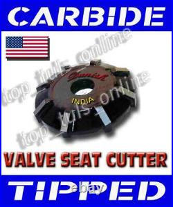 9x DAYTONA VALVE SEAT CUTTER SET CARBIDE LINCOLN 60 DEGREE FORK & BLADE V8