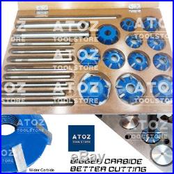 ATOZ 12 Cutters 23x Set Carbide Tipped Valve Seat 45-30-20 Deg for BIKE MERCEDES