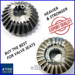 ATOZ Engine Valve Seat High Carbon Steel Face Cutter Sets + 8 Pilots + T-Handles