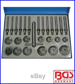 BGS Tools 27 Piece Valve For Seat Cutter Set 30-60mm 1970