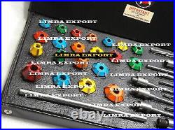 Bikes, Atv, Go Kart Heads Valve Seat Cutter Kit Carbide Tipped 34 Pcs All In One
