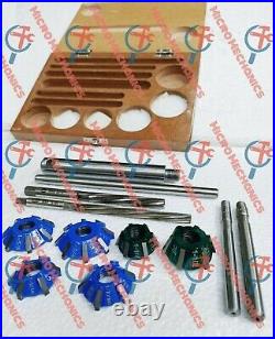CARBIDE TIPPED VALVE SEAT CUTTERS KIT CHEVY 230 to 292 INLINE 6 and SMALL BLOCK CARBIDE TIPPED VALVE SEAT CUTTERS KIT CHEVY 230 to 292 INLINE 6 and SMALL BLOCK