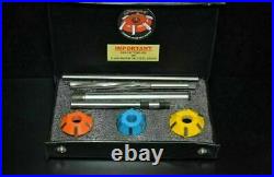 CARBIDE TIPPED VALVE SEAT TOOL/ CUTTER SET LS 2 V 8 AMERICAN MUSCLE free ship