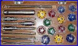 CARBIDE Tipped VALVE SEAT CUTTER 14 pcs SET FOR VINTAGE & MODERN CAR & BIKES