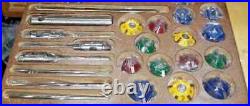 CARBIDE Tipped VALVE SEAT CUTTER 14 pcs SET FOR VINTAGE & MODERN CAR & BIKES CARBIDE Tipped VALVE SEAT CUTTER 14 pcs SET FOR VINTAGE & MODERN CAR & BIKES